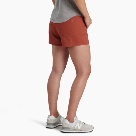 Kuhl Kontour Short 4 Inch In Tuscany Rust Size 8 Like New - Picture 3 of 7